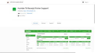 
                            12. Humble Till Receipt Printer Support - Google Chrome