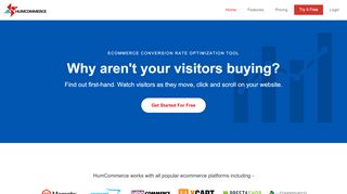 
                            9. HumCommerce- Conversion Rate Optimization, Heatmaps, Session ...