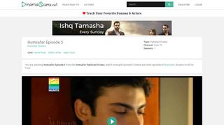 
                            12. Humsafar Episode 5 | Watch Pakistani Dramas Online in HD