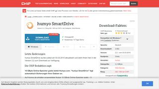 
                            1. humyo SmartDrive - Download - CHIP