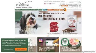 
                            2. Hundefutter war gestern: PLATINUM setzt neue Maßstäbe