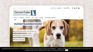 
                            3. Hundetrainer@home - Ihre Hundetrainerausbilung bei Ziemer & Falke