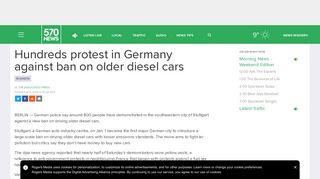 
                            9. Hundreds protest in Germany against ban on older diesel cars