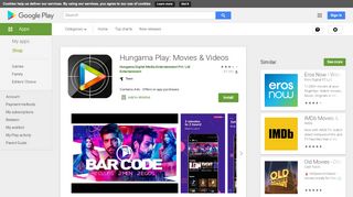 
                            5. Hungama Play: Movies & Videos – Apps on Google Play