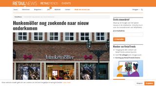 
                            5. Hunkemöller nog zoekende naar nieuw onderkomen - RetailNews.nl