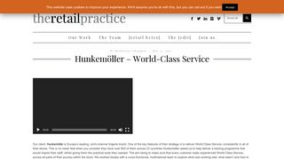 
                            12. Hunkemöller – World-Class Service - The Retail Practice