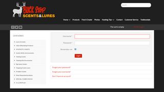 
                            7. Hunter Login - Buckstop Scents