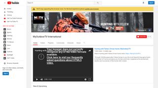 
                            5. Hunters Video / MyOutdoorTV - YouTube