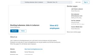 
                            7. Hunting Lebanese Jobs in Lebanon | LinkedIn