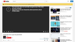 
                            1. Hướng dẫn Auto Login Zing Speed(2S) - YouTube