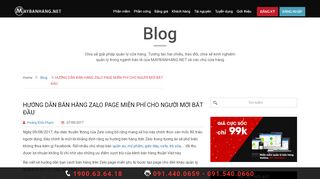 
                            7. hướng dẫn bán hàng zalo page miễn phí cho người mới bắt đầu