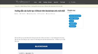 
                            11. Hướng dẫn các bước tạo ví Bitcoin trên blockchain.info mới nhất