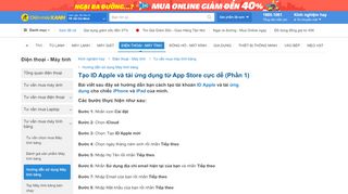 
                            8. Hướng dẫn cách tạo ID Apple và tải ứng dụng từ App Store cực dễ (P1)