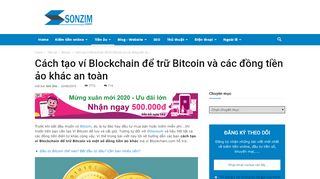 
                            6. Hướng dẫn cách tạo ví Bitcoin và Ethereum trên Blockchain mới nhất ...