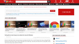 
                            11. Hướng dẫn cài mail công ty vào outlook trên máy tính ... - FPT Shop