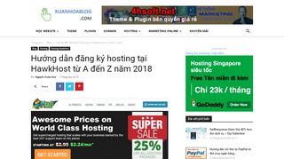 
                            10. Hướng dẫn đăng ký hosting tại HawkHost từ A đến Z năm 2018