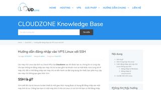 
                            4. Hướng dẫn đăng nhập vào VPS Linux với SSH – CloudZone Support