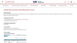 
                            9. Hướng Dẫn Sử Dụng phần mềm Road to IELTS - VUS