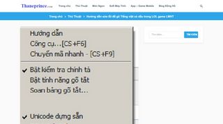
                            13. Hướng dẫn sửa lỗi để gõ Tiếng việt có dấu trong LOL game LMHT