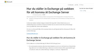
                            6. Hur du ställer in Exchange på webben för att komma åt Exchange ...