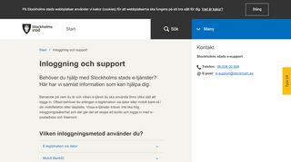 
                            4. Hur loggar du in? - stockholm.se