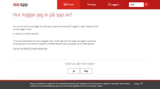 
                            5. Hur loggar jag in på spp.se? | spp.se