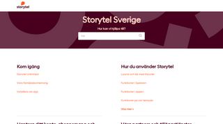 
                            8. Hur många enheter kan jag använda? - Support för Storytel