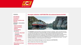 
                            12. Hurtigruten - ACE Auto Club Europa e.V. - Ihr Automobilclub ...