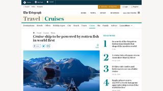 
                            11. Hurtigruten cruise ship to be powered by rotten fish in world first