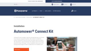 
                            1. Husqvarna Attachments Automower® Connect