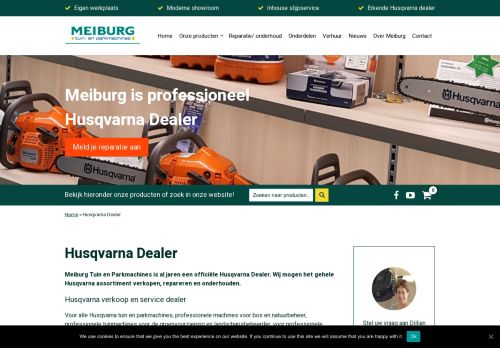 
                            10. Husqvarna Dealer | Meiburg Tuin en Parkmachines