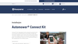 
                            3. Husqvarna Tilbehør Automower® Connect Kit