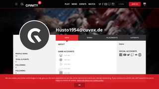 
                            10. Husto1954@cuvox.de :: Profile :: Gfinity