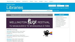 
                            3. Hutt City Libraries - Home Page