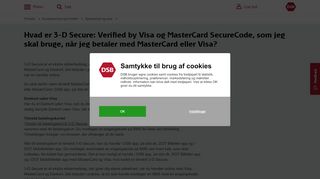 
                            4. Hvad er 3-D Secure: Verified by Visa og MasterCard SecureCode ...