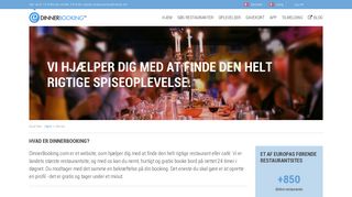 
                            5. Hvad er DinnerBooking? - DinnerBooking