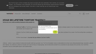 
                            5. Hvad er Lifetime TomTom Traffic? - Startside for support