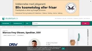 
                            11. Hvad laver en speditør hos DSV? - Studentum.dk