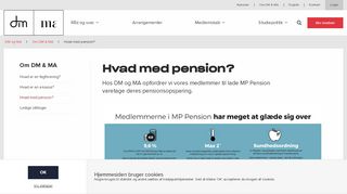 
                            11. Hvad med pension? - DM & MA