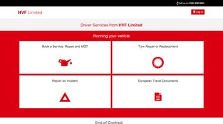 
                            1. HVF Driver Portal - Welcome
