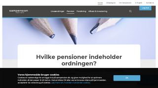 
                            10. Hvilke pensioner indeholder ordningen? - Kunde