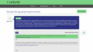 
                            10. Hvordan får jeg slettet ting fra iCloud? - Ung.no