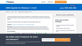 
                            11. HWID Spoofer for Windows 7, 8 x64 | .NET | ASP | C Programmierung ...