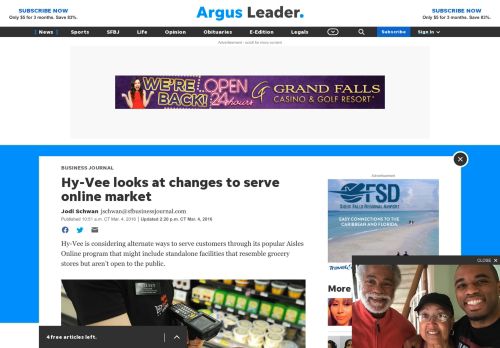 
                            4. Hy-Vee looks at changes to serve online market - Argus Leader