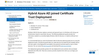 
                            9. Hybrid Certificate Trust Deployment (Windows Hello for Business ...