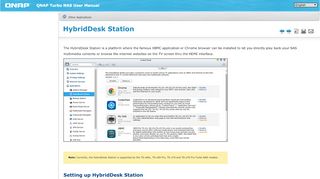 
                            6. HybridDesk Station - QNAP Turbo NAS Software User Manual