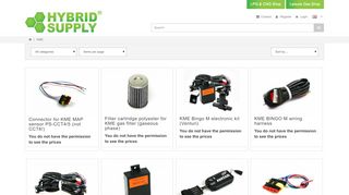 
                            4. HybridSupply Online Shop - LPG & CNG Shop