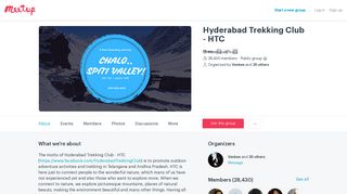 
                            12. Hyderabad Trekking Club - HTC (Hyderabad, India) | Meetup