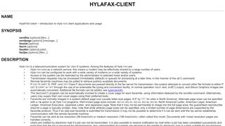 
                            2. HYLAFAX-CLIENT