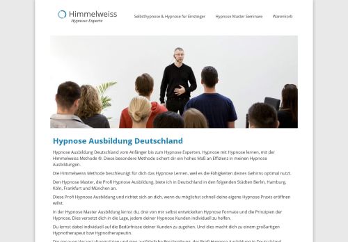 
                            11. Hypnose Ausbildung Deutschland – Hypnose Experte : Hypnose ...